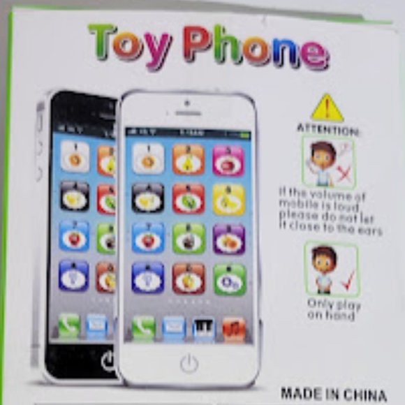 TOY PHONE FOR 18 MONTH + TODDLERS 8 FUNCTION, BRIGHT COLORS AND MUSIC - Picture 2 of 6